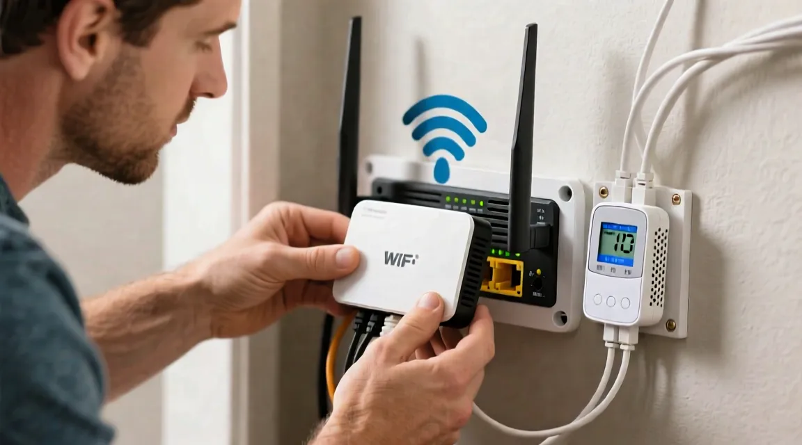 Colocación del bridge Wi-Fi junto al router