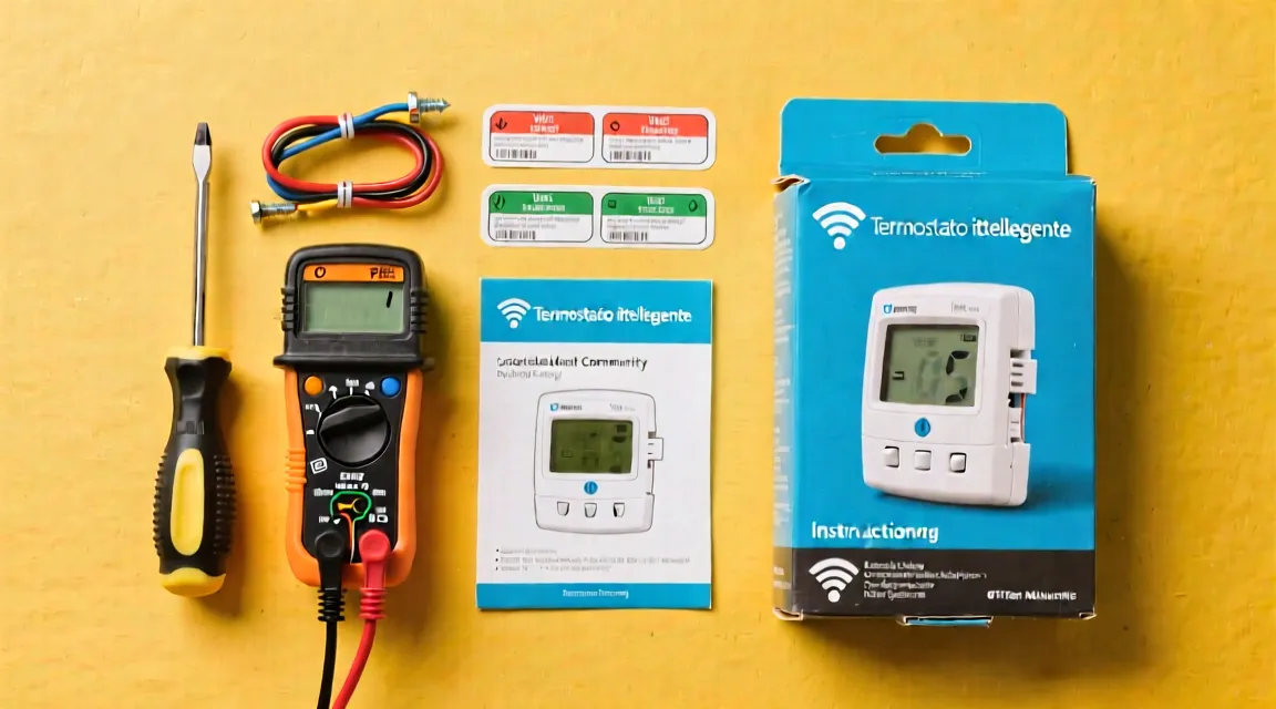 Herramientas para instalar un termostato Wi-Fi