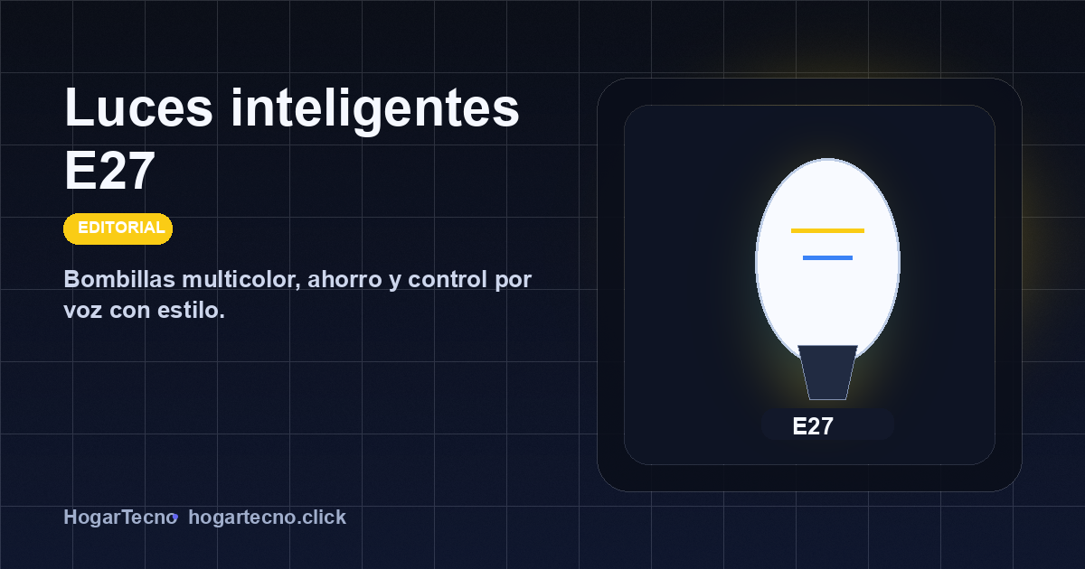 Las mejores luces inteligentes para casa en 2026 (comparativa real)